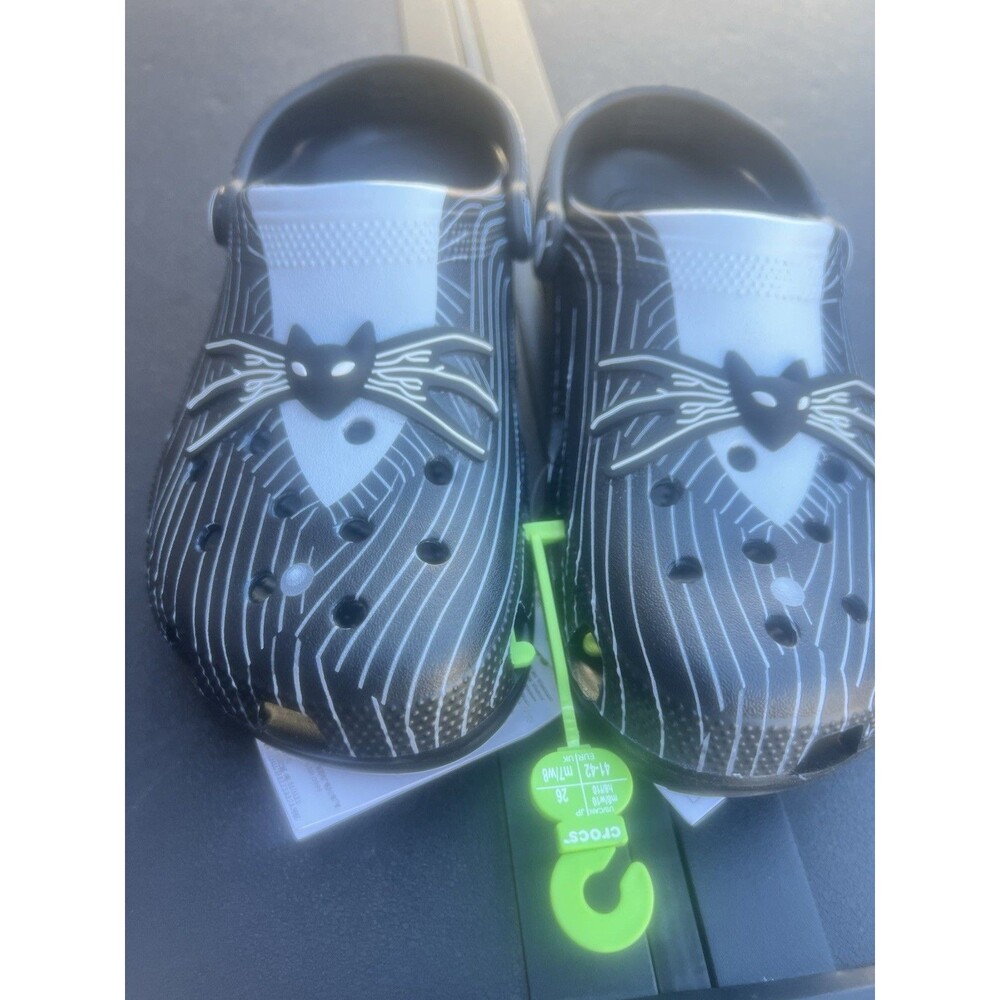 Crocs Disney The Nightmare Before Christmas Clog Shoes Slides Mens Size 9